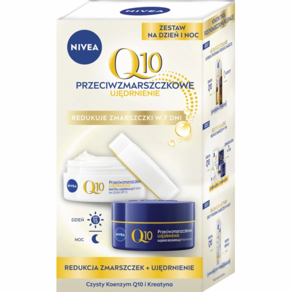 Nivea Q10 Zpevňující krém proti vráskám DUO denní a noční...
