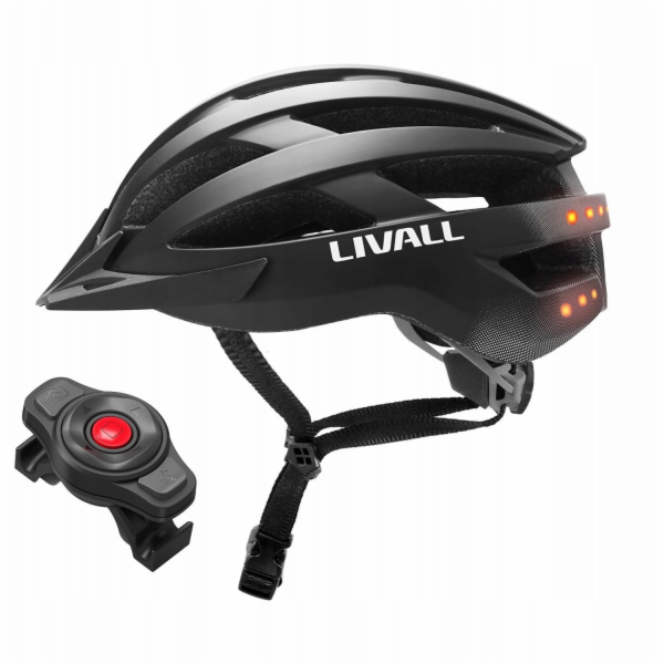 Livall Cyklistická helma MTB Bluetooth 58-62cm LED/SOS/In...