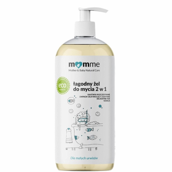 MomMe 2v1 čisticí gel 500 ml