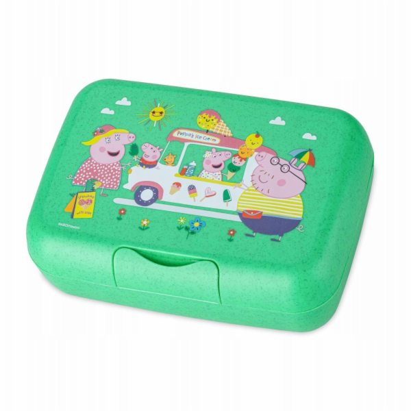 Koziol Svačinový box s malou nádobkou Candy L Peppa Pig P...