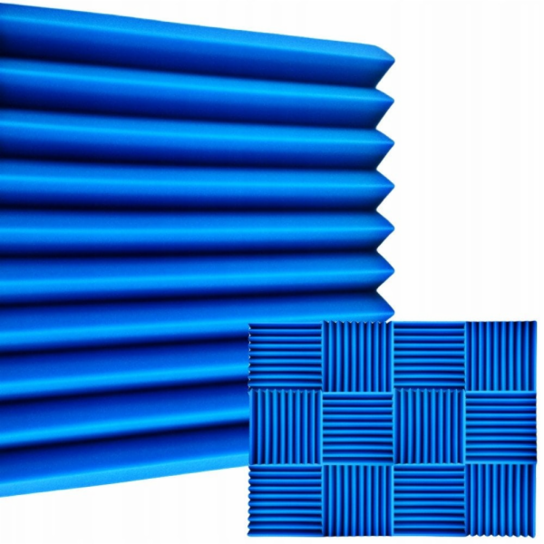 Bitmat Sada 12 akustických panelů DNA AM4 BL, modré
