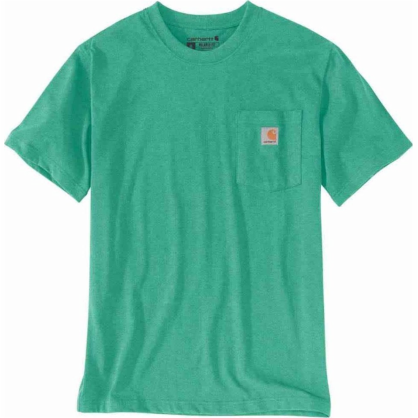 Carhartt Tričko Carhartt Workwear Pocket SS Green Heather