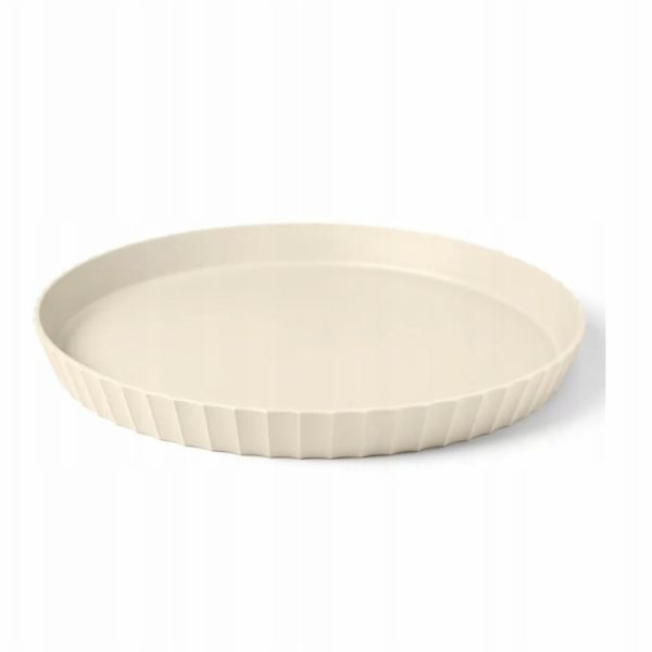 Intesi Kulatý podnos ATENA průměr 30 cm krémová