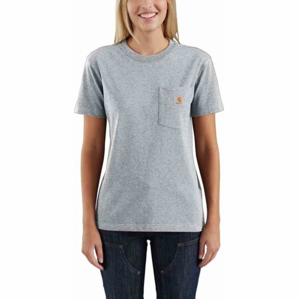 Carhartt Pracovní tričko Carhartt WK87 s kapsou a krátkým...