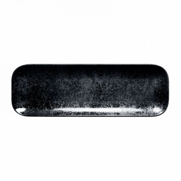 Papstar CARBON Obdélníkový talíř 33 x 11 cm