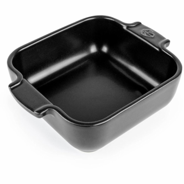 Peugeot APPOLIA Čtvercový talíř 18 cm, saténově černý
