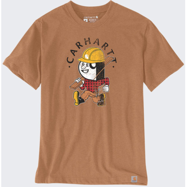 Helly Hansen Tričko Carhartt Light Carpenter Hickory Nut