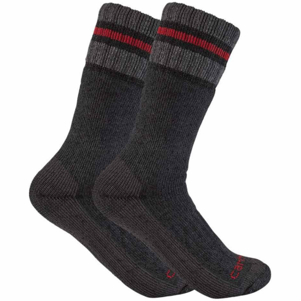 Carhartt Ponožky Carhartt SyntheticWool Heav Blend černé