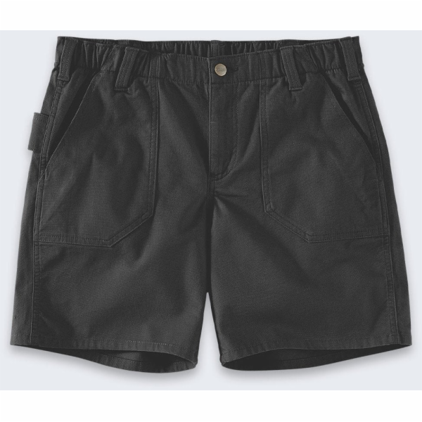 Carhartt Plátěné kraťasy Rugged Flex černé