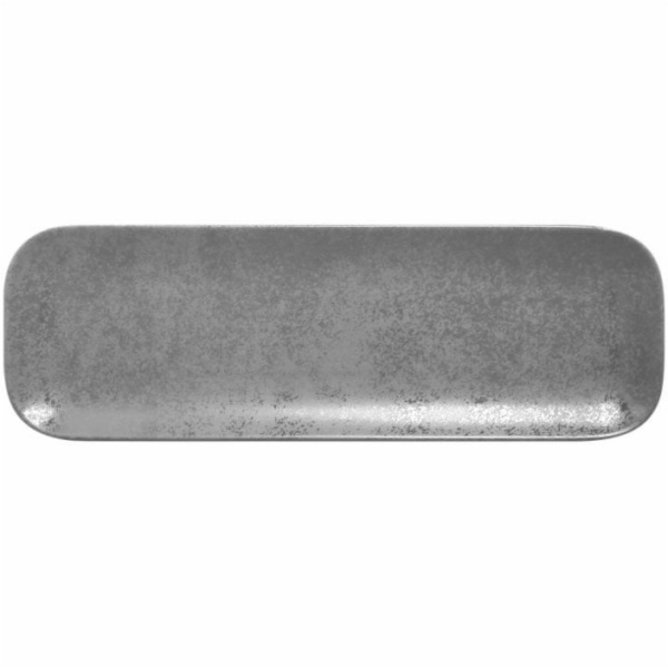Papstar Obdélníkový talíř 33x11 cm Břidlice