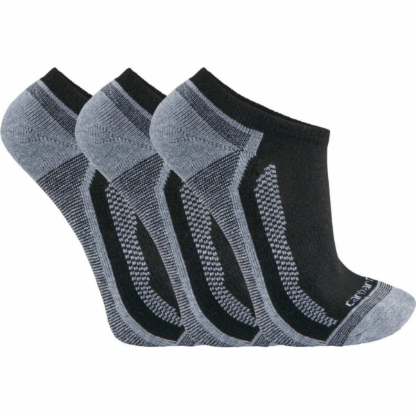 Carhartt Ponožky Carhartt Force Midweight Low Cut 3 černé