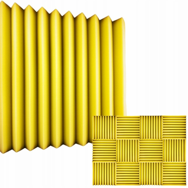 Bitmat Sada 12 akustických panelů DNA AM4 YL žlutá