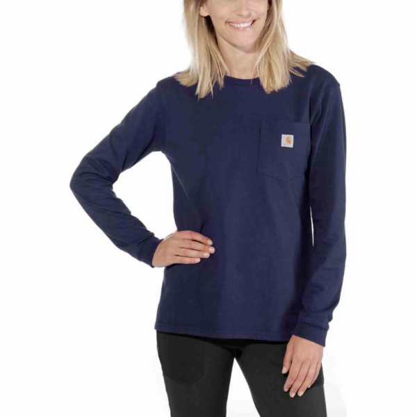 Carhartt Pracovní tričko Carhartt WK126 s kapsou a dlouhý...