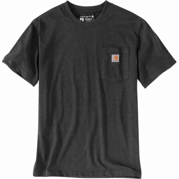 Carhartt Tričko Carhartt Heavyweight Pocket Carbon