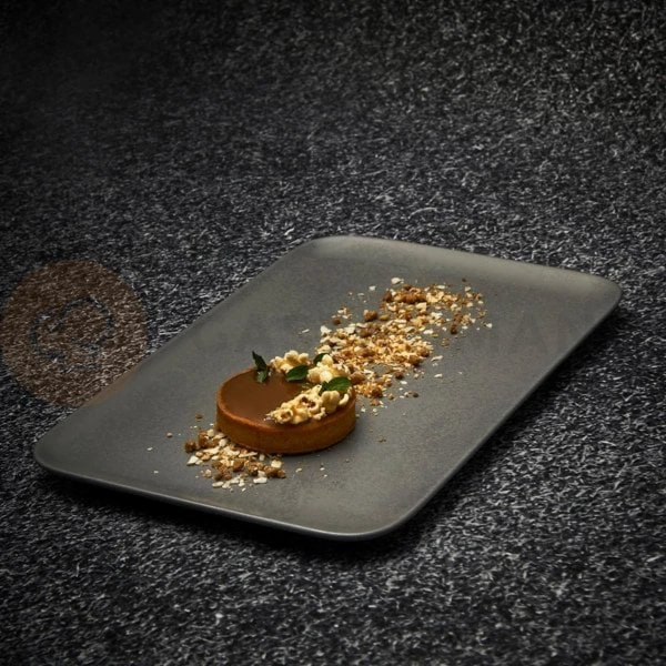 Orion Oválný talíř 36 cm Břidlice