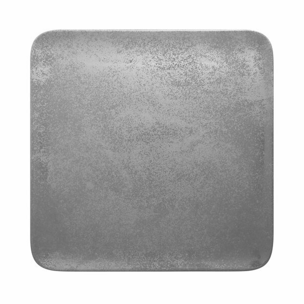 Kesper Čtvercový talíř 33 cm Břidlice