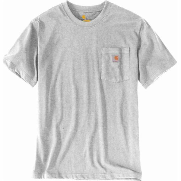 Carhartt&nbsp;Carhartt&nbsp;Workwear&nbsp;Pocket&nbsp;S/S&nbsp;šedé&nbsp;tričko