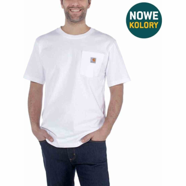 Carhartt Pracovní oblečení Carhartt Pocket S/S bílé