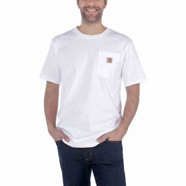 Carhartt Pracovní kalhoty Carhartt Pocket S/S bílé