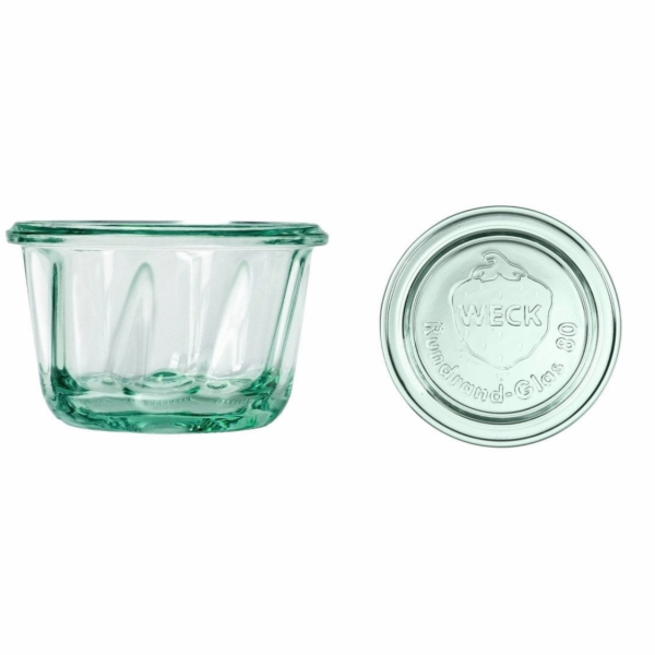 Weck Pekařská sklenice 165 ml s víčkem - balení 12 ks