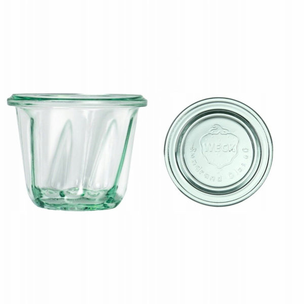 Weck Pekařská sklenice 80 ml s víčkem - balení 12 ks