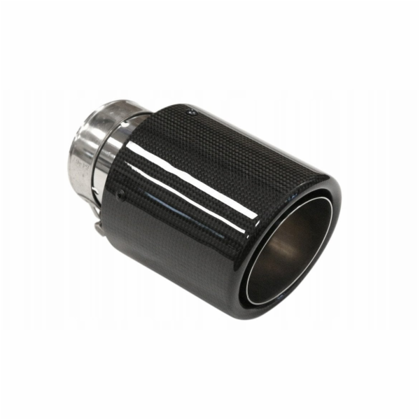 MTuning Koncovka tlumiče výfuku 101 mm, vstup 76 mm, karb...