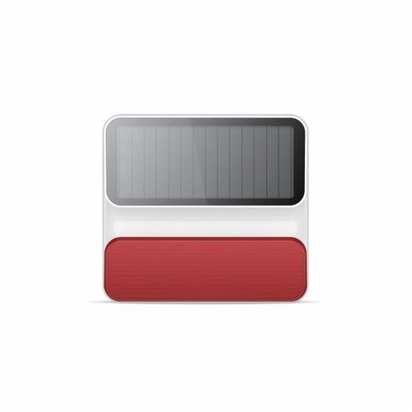 Techly Bezdrátová venkovní siréna se solárním panelem