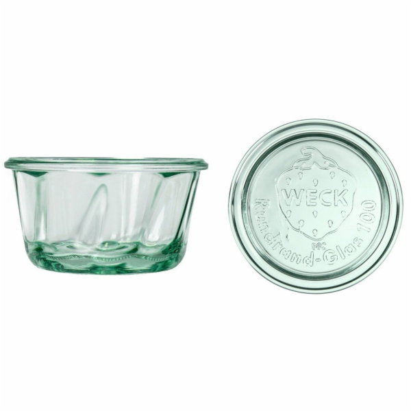 Weck Pekařská sklenice 280 ml s víčkem - balení 6 ks