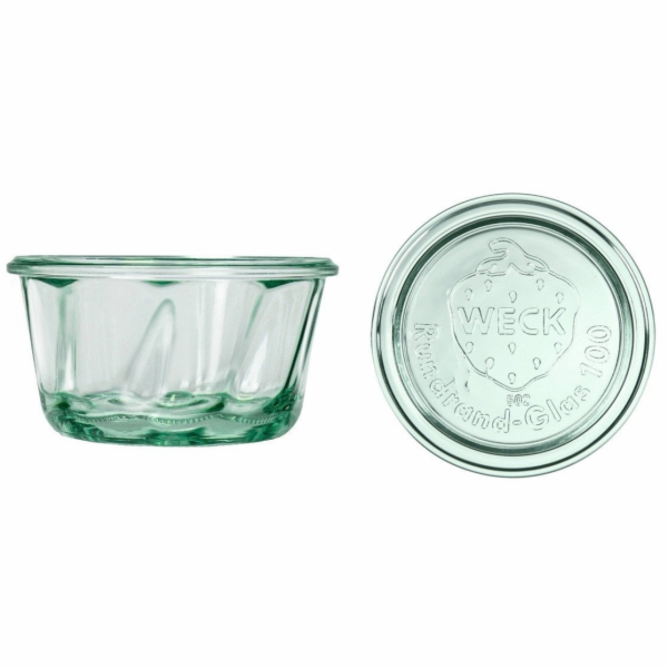 Weck Pekařská sklenice 280 ml s víčkem - balení 6 ks