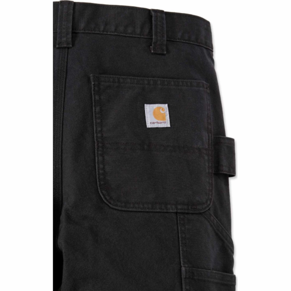 Carhartt Kalhoty Stretch Duck Double Front, černé