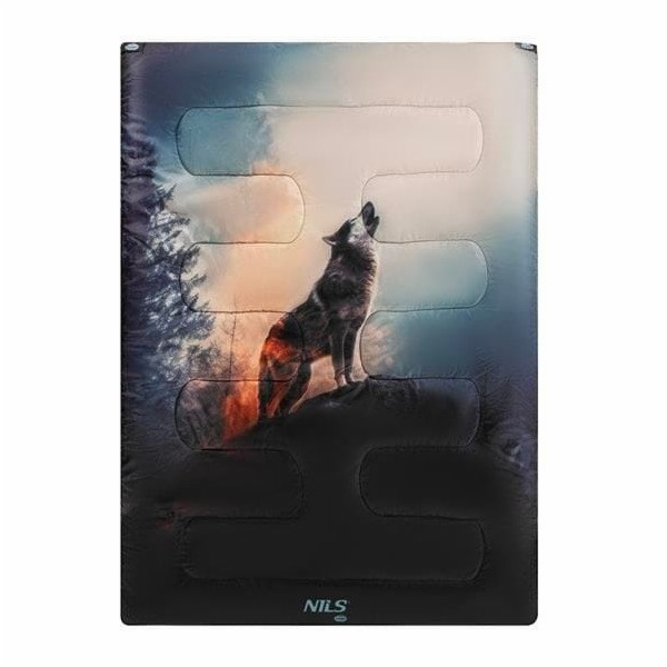 Nils Extreme Spací pytel NC3601 3v1 pro dvě osoby WOLF NI...