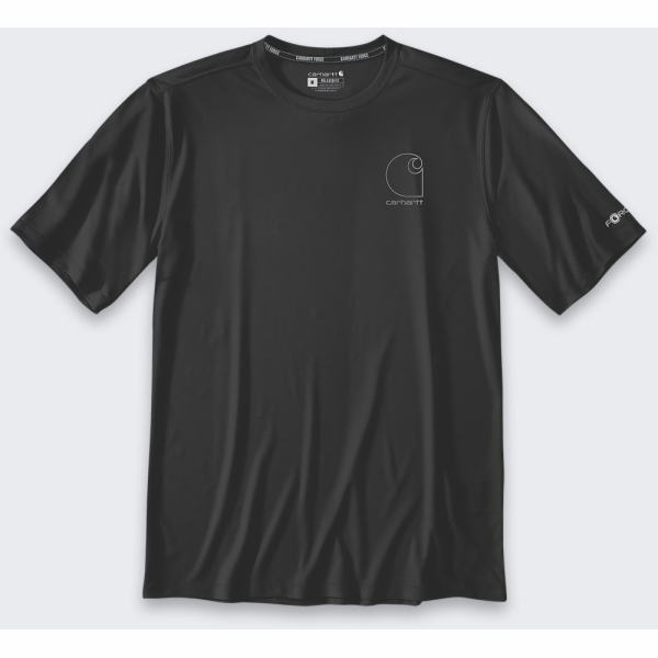 Puma Černé tričko Sun Defender Lightweight Logo SS