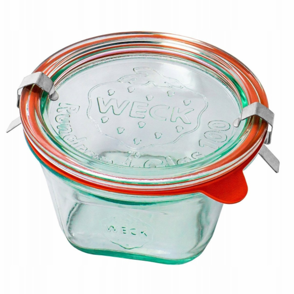 Weck Quadro sklenice 290 ml (6 ks) - pokojová, ušní, nádo...