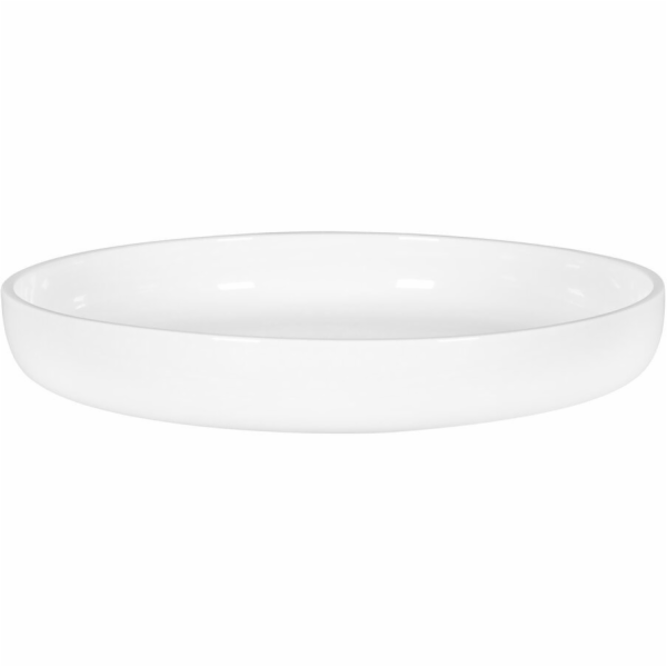 Sagad STONE Hluboký talíř 29,5 cm bílý