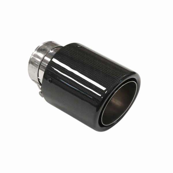 MTuning Koncovka tlumiče výfuku 114 mm, vstup 76 mm, lesk...