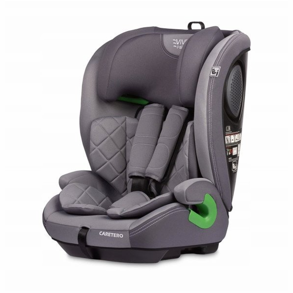 Caretero ŠEDÉ SEDADLO VIVO I-SIZE (76–150)