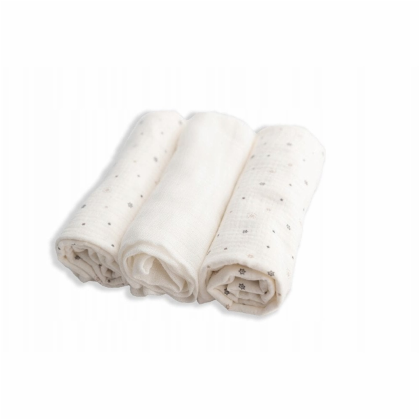 Multitex Pleny s potiskem MUŠELOVÉHO DESIGNU, balení 3 ku...