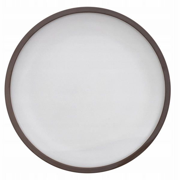 Vilde Plochý talíř CHOCO 29 cm bílý