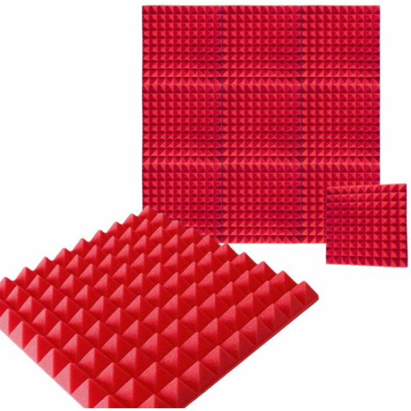 Bitmat&nbsp;Sada&nbsp;10&nbsp;akustických&nbsp;panelů&nbsp;DNA&nbsp;AM2&nbsp;RD,&nbsp;červená