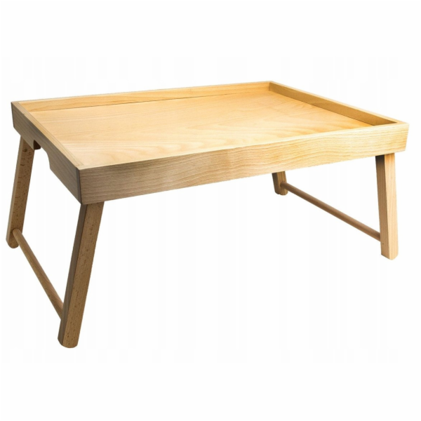 ArtPlast Podnos na pokojovou službu s bukovými nohami Nat...