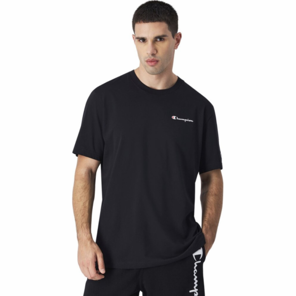 Champion Pánské tričko Champion SS Tee černé 220264 KK001 XL