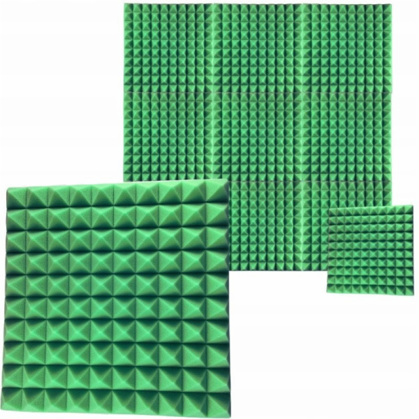 Bitmat Sada 10 akustických panelů DNA AM2 GN, zelené