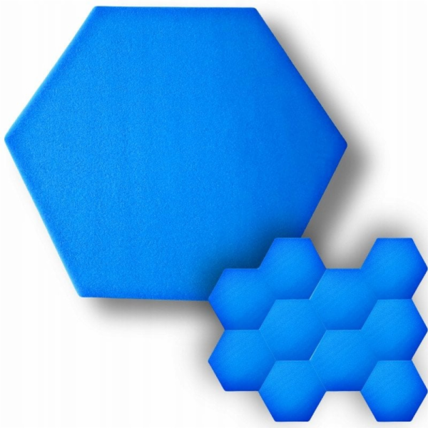 Bitmat Sada 10 akustických panelů DNA AM3 BL, modré