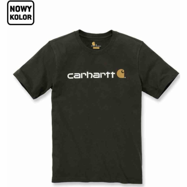 Carhartt Tričko Carhartt Core Logo Peat