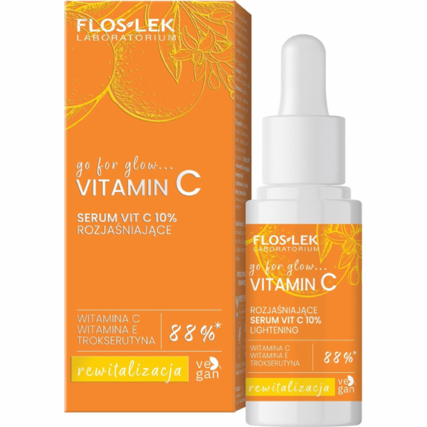 Floslek FLOSLEK Go For Glow Vitamin C Serum Vit C 10% roz...