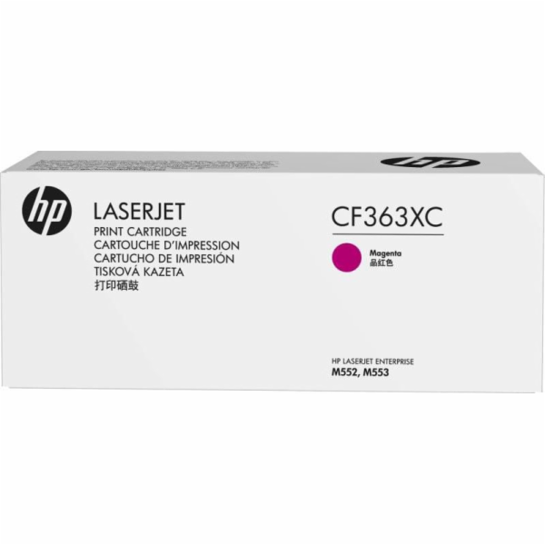 HP Originální purpurový toner 508X (CF363XC)