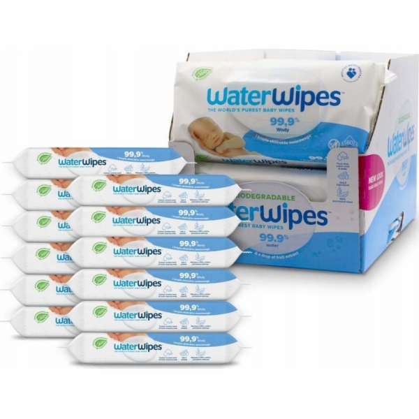 WaterWipes Dětské ubrousky WaterWipes BIO 12 x 60 kusů