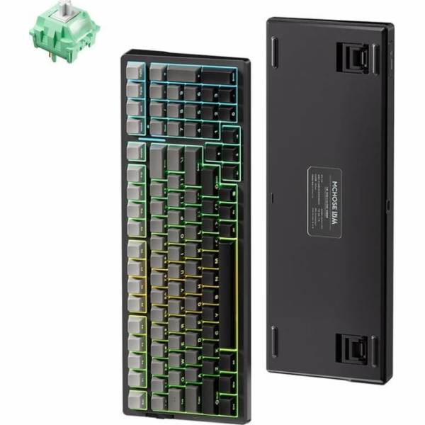 MCHOSE Klávesnice G98 s tofu a zelím