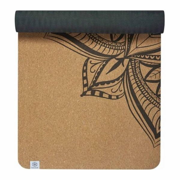 Gaiam Printed Cork Mandala Yoga Mat (63495)