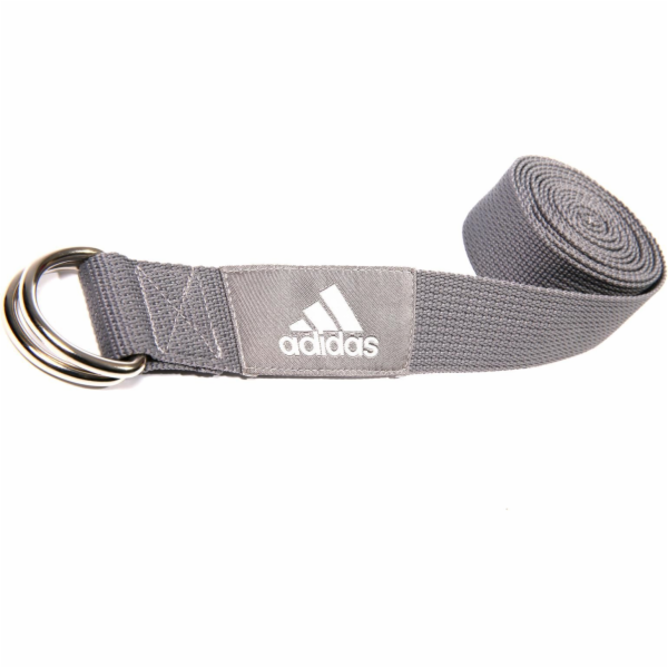 Adidas popruh na jógu šedý 2,5 m (ADYG-20200GR)